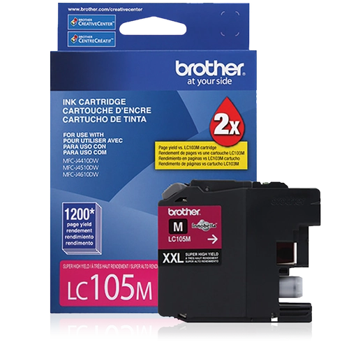 Cartucho Tinta Brother LC105 Magenta