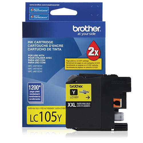Cartucho Tinta Brother LC105 Amarillo