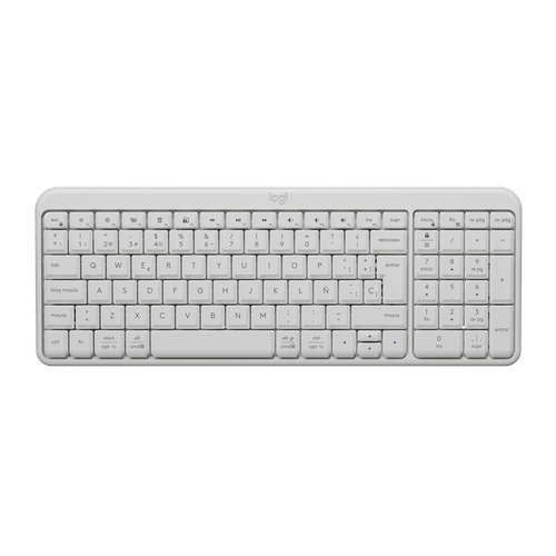 Teclado Bluettoth Logitech K250 Blanco