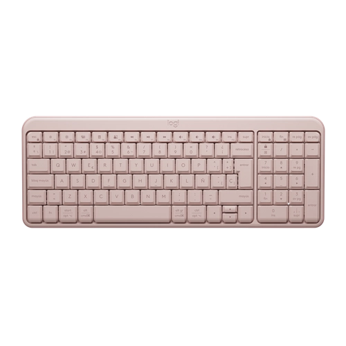 Teclado Bluettoth Logitech K250 Rosa