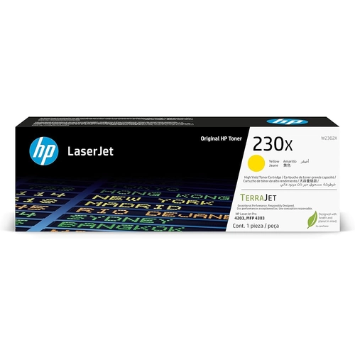Toner HP  230X amarillo Alto Rendimiento