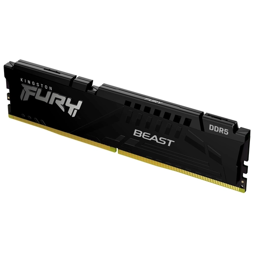 Memoria Ram UDIMM KINGSTON Fury Beast 16GB DDR5 6000MHz CL36 1.35V Single Negro