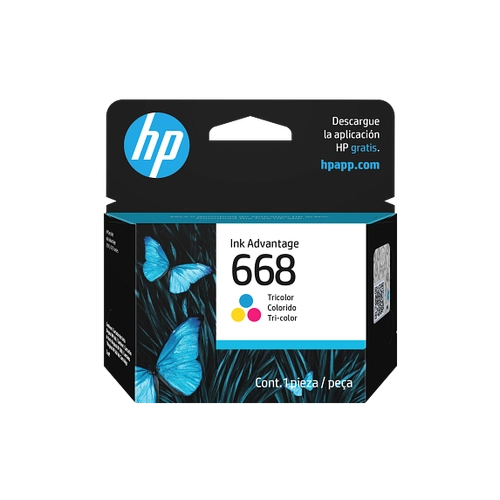 Cartucho de Tinta HP 668 Color