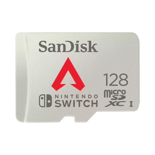 Tarjeta de Memoria Sandisk MicroSDXC 128GB UHS-I Card C10 U3 100Mb for Nintendo Switch Apex Legends Edition