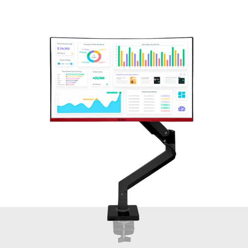 Soporte Monitor Teros TE-7113 Brazo articulado 22" a 35"
