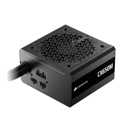 Fuente CORSAIR CX-M Series CX650M 650W ATX 3.1 Cybenetics Bronze Semi-Modular