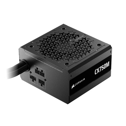 Fuente CORSAIR CX-M Series CX750M 750W ATX 3.1 Cybenetics Bronze Semi-Modular