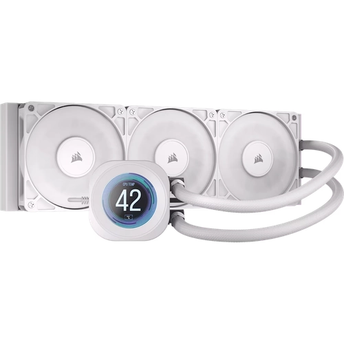 Liquid cooler CORSAIR NAUTILUS 360 RS LCD Blanco