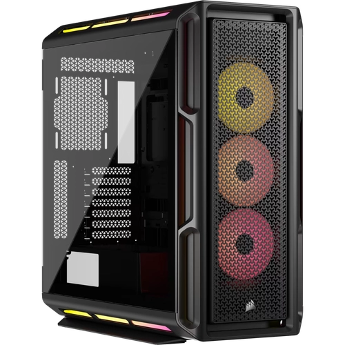 Gabinete CORSAIR iCUE LINK 5000T LX RGB Mid Tower negro