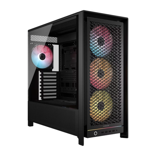 Gabinete CORSAIR FRAME 5000D RS ARGB Mid Tower Aire Elevado negro