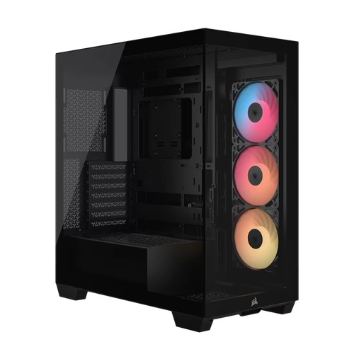 Gabinete CORSAIR 3500X RS-R ARGB Mid Tower Negro