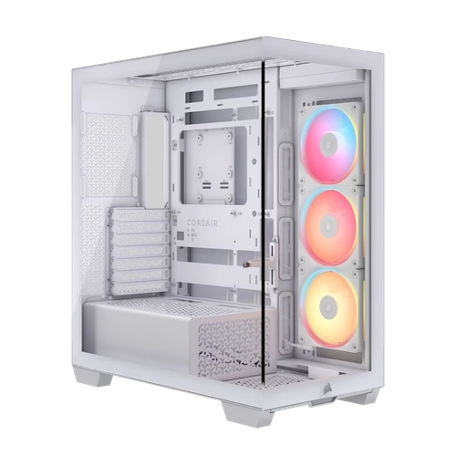 Gabinete CORSAIR 3500X LX-R RGB iCUE LINK Mid Tower Blanco