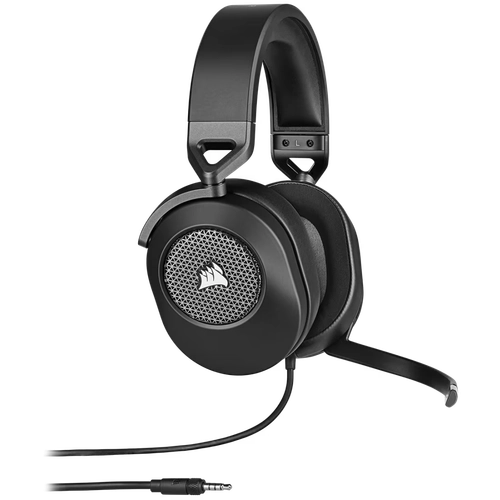 Auricular gaming cableado Corsair HS65 surround, carbón