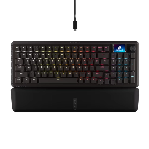 Teclado gamer mecanico Corsair Vanguard 96 MLX Plasma