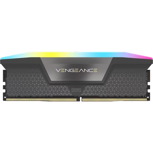 Memoria Ram UDIMM CORSAIR VENGEANCE 16GB DDR5 6000MHz CL36 1.35V (1 x 16GB) Negro RGB