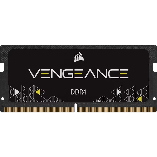 Memoria Ram SODIMM CORSAIR VENGEANCE 16GB DDR4 3200MHz CL22 1.20V Single Negro