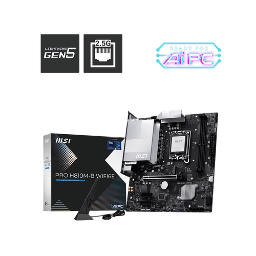 Motherboard MSI PRO H810M-B WIFI6E LGA 1851 DDR5
