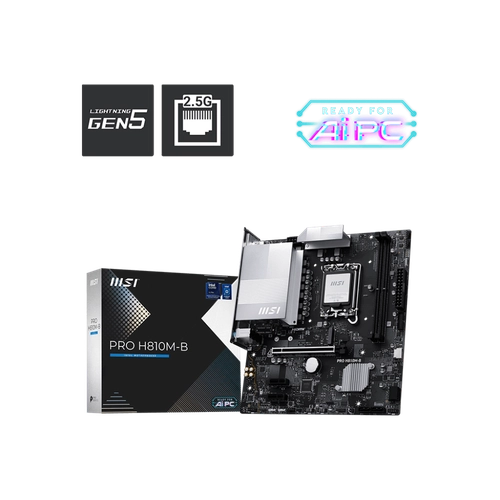 Motherboard MSI PRO H810M-B LGA 1851 DDR5