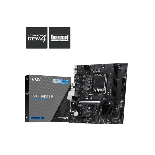 Motherboard MSI PRO H610M-B LGA 1700 DDR5