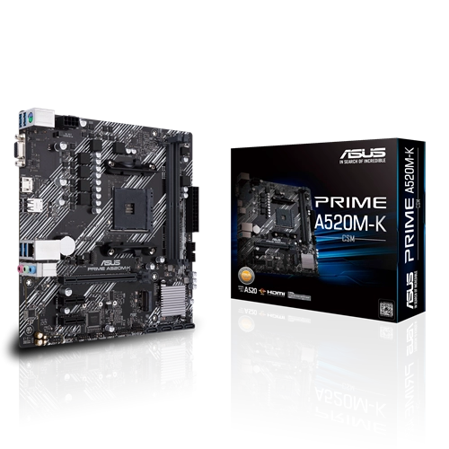 Motherboard ASUS PRIME A520M-K/CSM AM4 DDR4