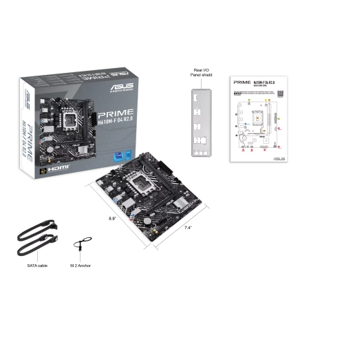 Motherboard ASUS PRIME H610M-F D4 R2.0 LGA 1700 DDR4
