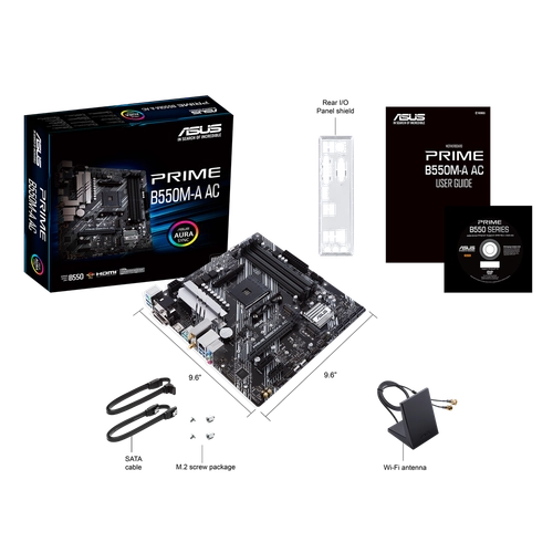 Motherboard ASUS PRIME B550M-A AC AM4 DDR4