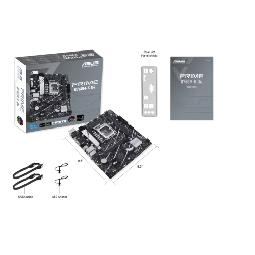 Motherboard ASUS PRIME B760M-K D4 LGA 1700 DDR4