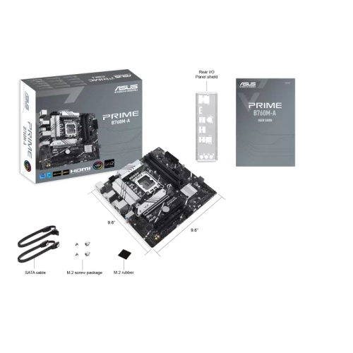 Motherboard ASUS PRIME B760M-A-CSM LGA 1700 DDR5