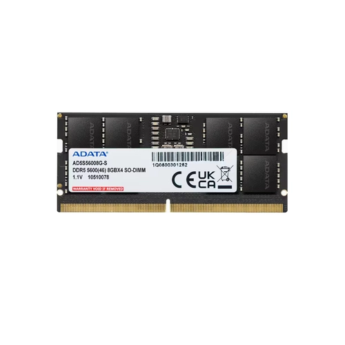 Memoria Ram SODIMM ADATA 8GB DDR5 5600MHz CL46 1.1V
