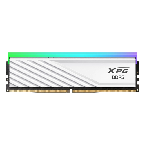 Memoria Ram UDIMM ADATA XPG LANCER BLADE RGB 16GB DDR5 6000 WHITE CL48 1.1V