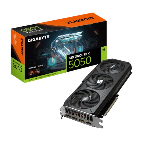 Placa de Video GIGABYTE NVIDIA GeForce RTX 5050 GAMING OC 8G