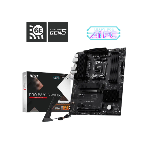 Motherboard MSI PRO B850-S WIFI6E AM5 DDR5