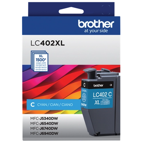 Cartucho de Tinta Brother LC402XLC Cian