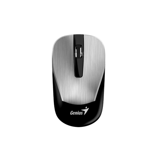 Mouse Inalámbrico Genius Recargable Eco-8015 Plata