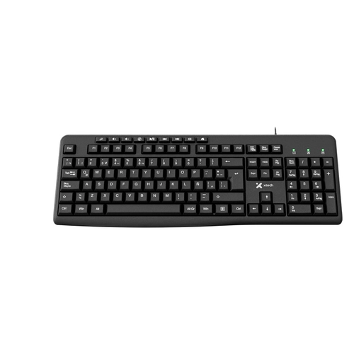 Teclado Xtech USB Multi Español Negro