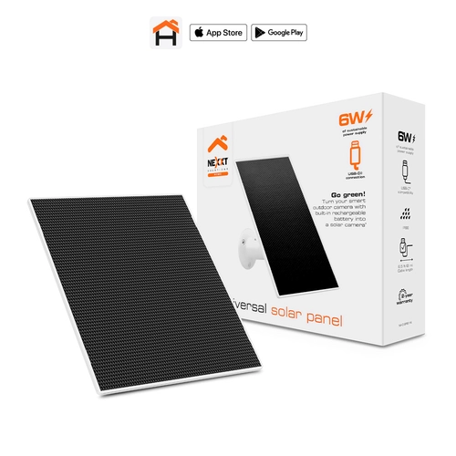 Panel Solar Nexxt Universal 6w para cam int , exte