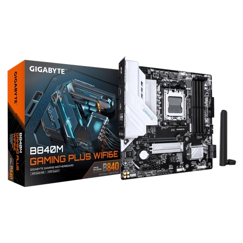 Motherboard GIGABYTE B840M GAMING PLUS WIFI6E AM5 DDR5