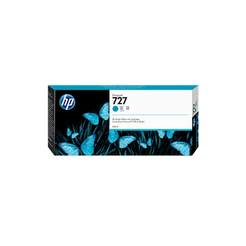 Cartucho de Tinta  Plotter HP 727 Cian