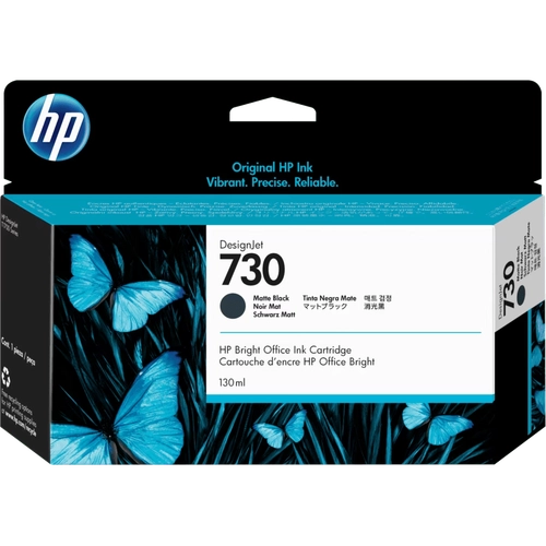 Cartucho de Tinta  Plotter HP  730 Negro Mate