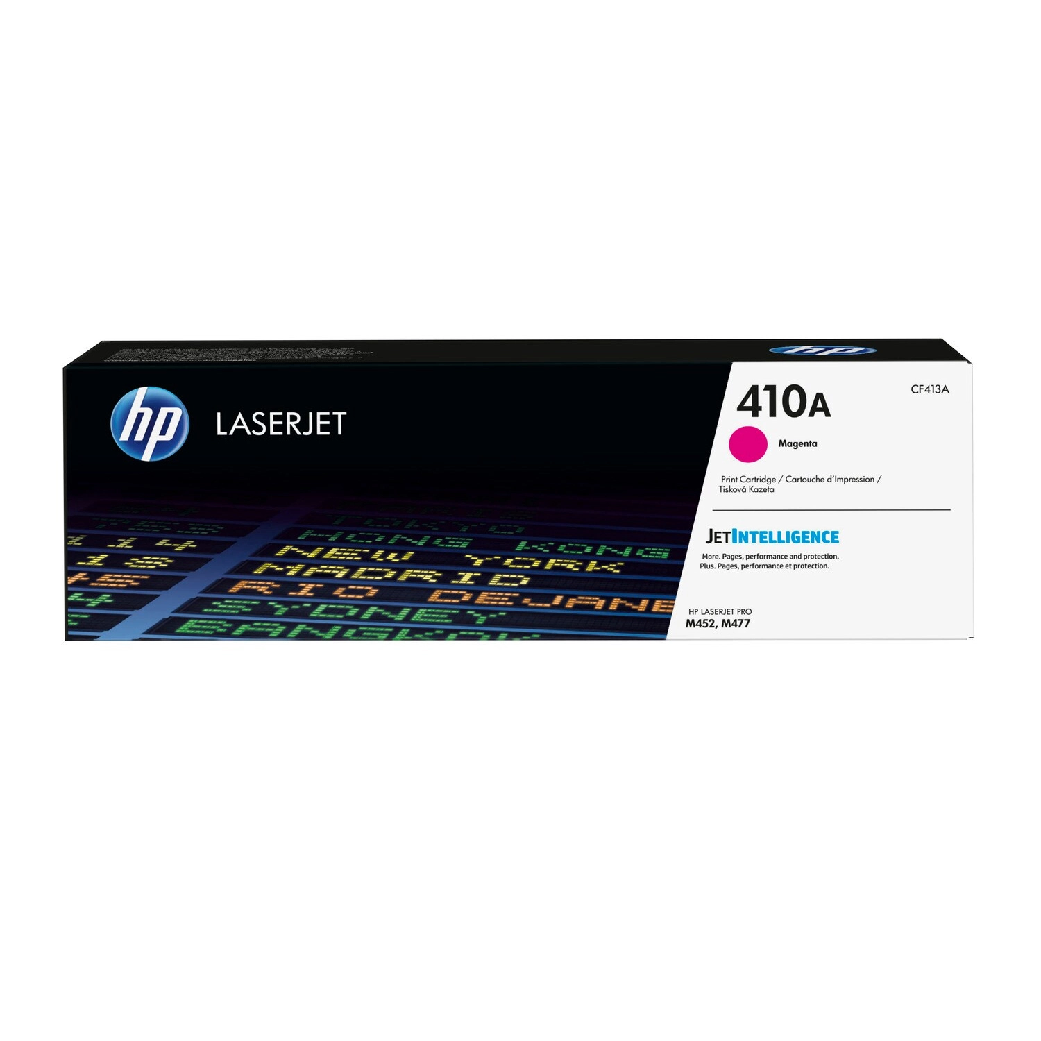 Tóner HP 410A Magenta