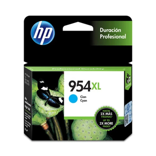 Cartucho de tinta HP 954XL Cian Alto Rendimiento
