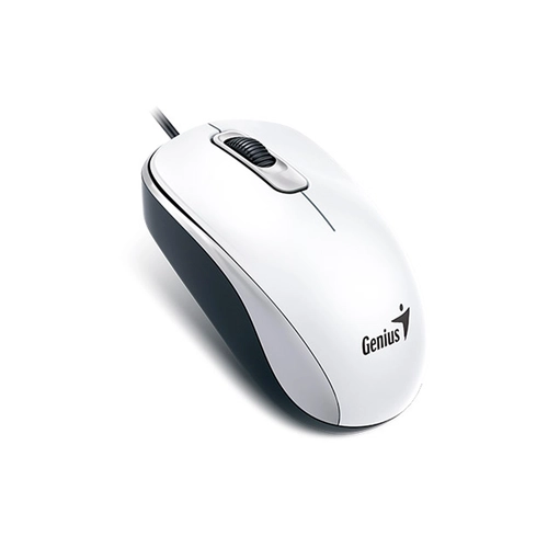 Mouse c/cable GENIUS DX-110 Blanco
