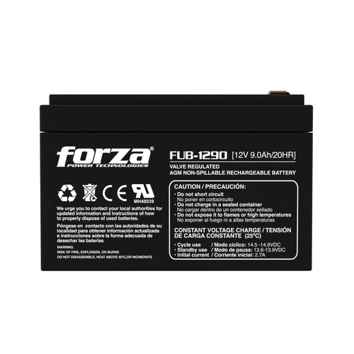 Bateria FUB Forza sellada plomo acido 12v 9Ah