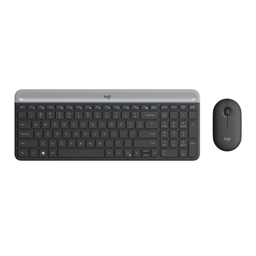 Combo Teclado y Mouse Inalámbrico Logitech MK470 Negro