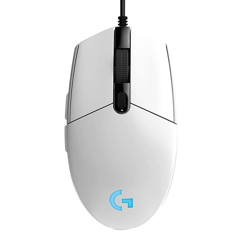 Mouse c/Cable Logitech G203 Blanco