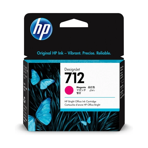 Cartucho de Tinta Plotter  HP 712 Magenta