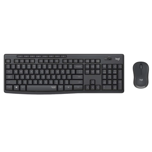 Combo Teclado y Mouse Inalámbrico Logitech MK295 Negro