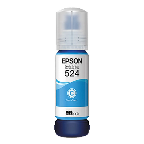 Botella de Tinta Epson 524 cian