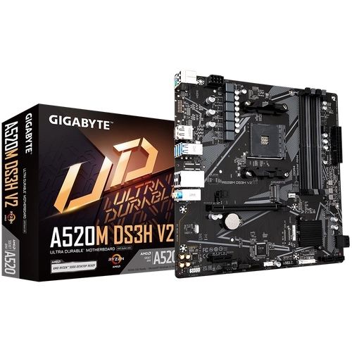Motherboard GIGABYTE A520M DS3H V2 AM4 DDR4