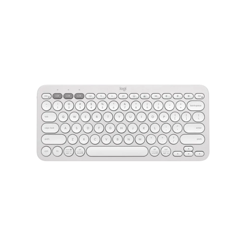 Teclado Inalámbrico Logitech Pebble 2 K380 Blanco